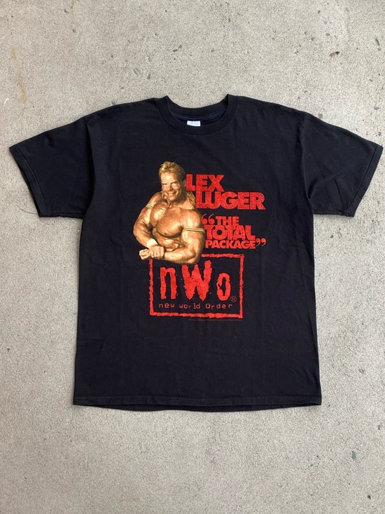 WWE Other - 1998 Vintage nWo Alex Luger Wrestling Tee Shirt
